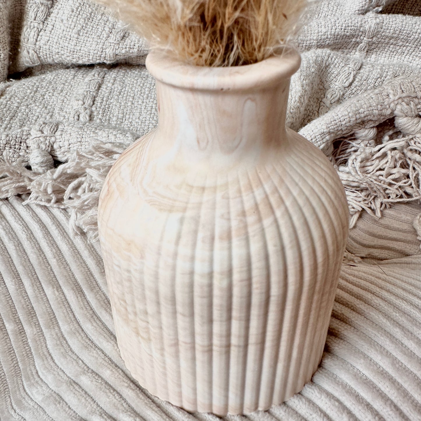 [Beige] Flower Vase