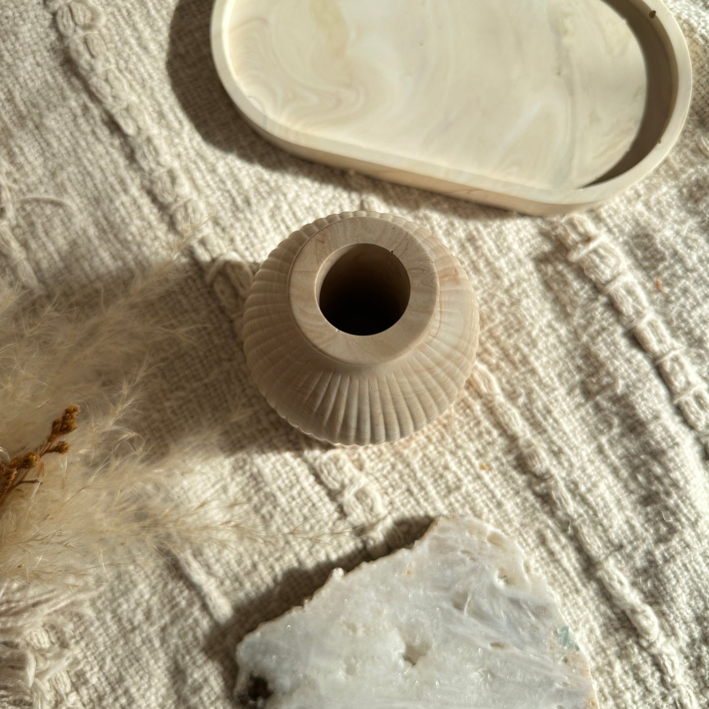 [Beige] Flower Vase