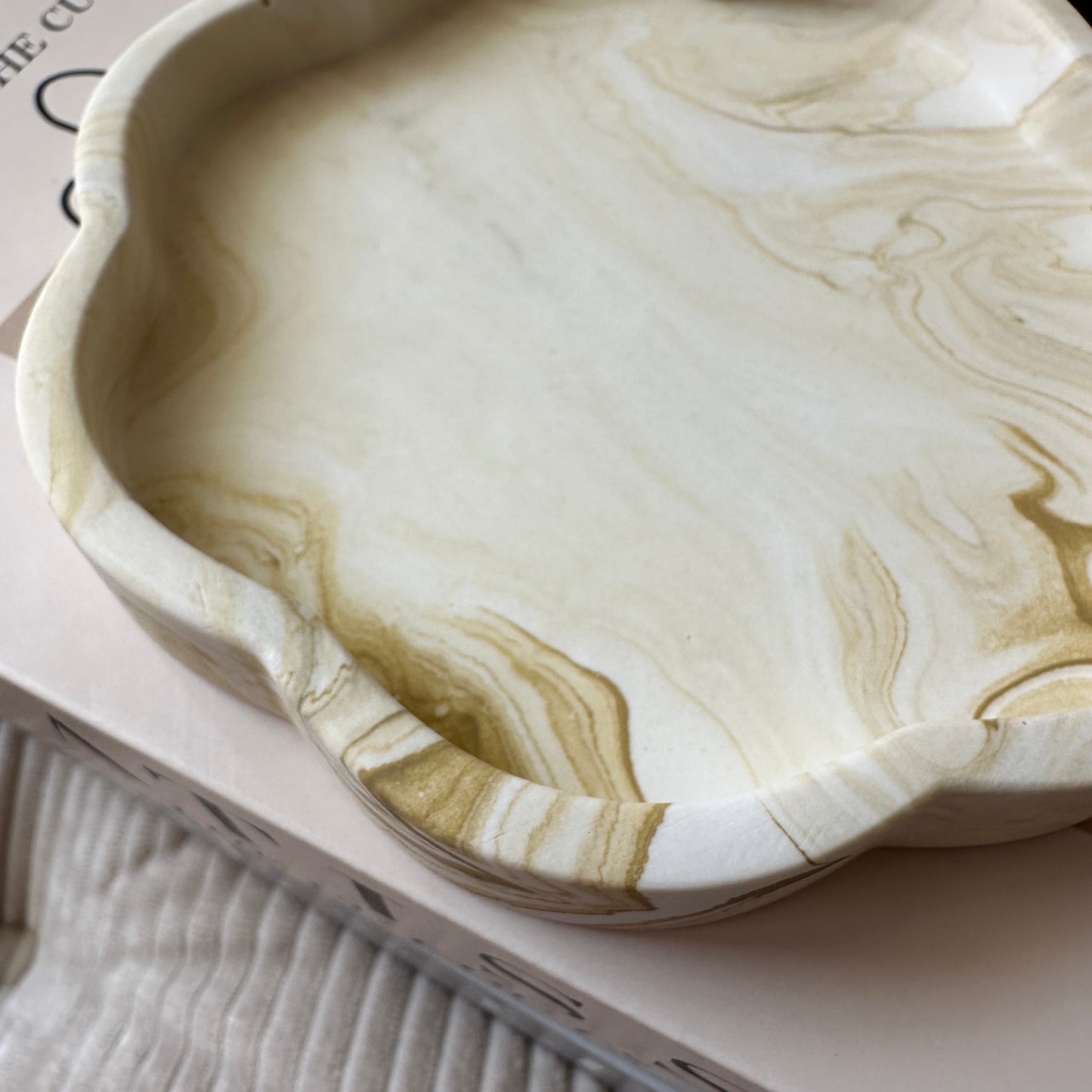 [Yellow] Floral Tray