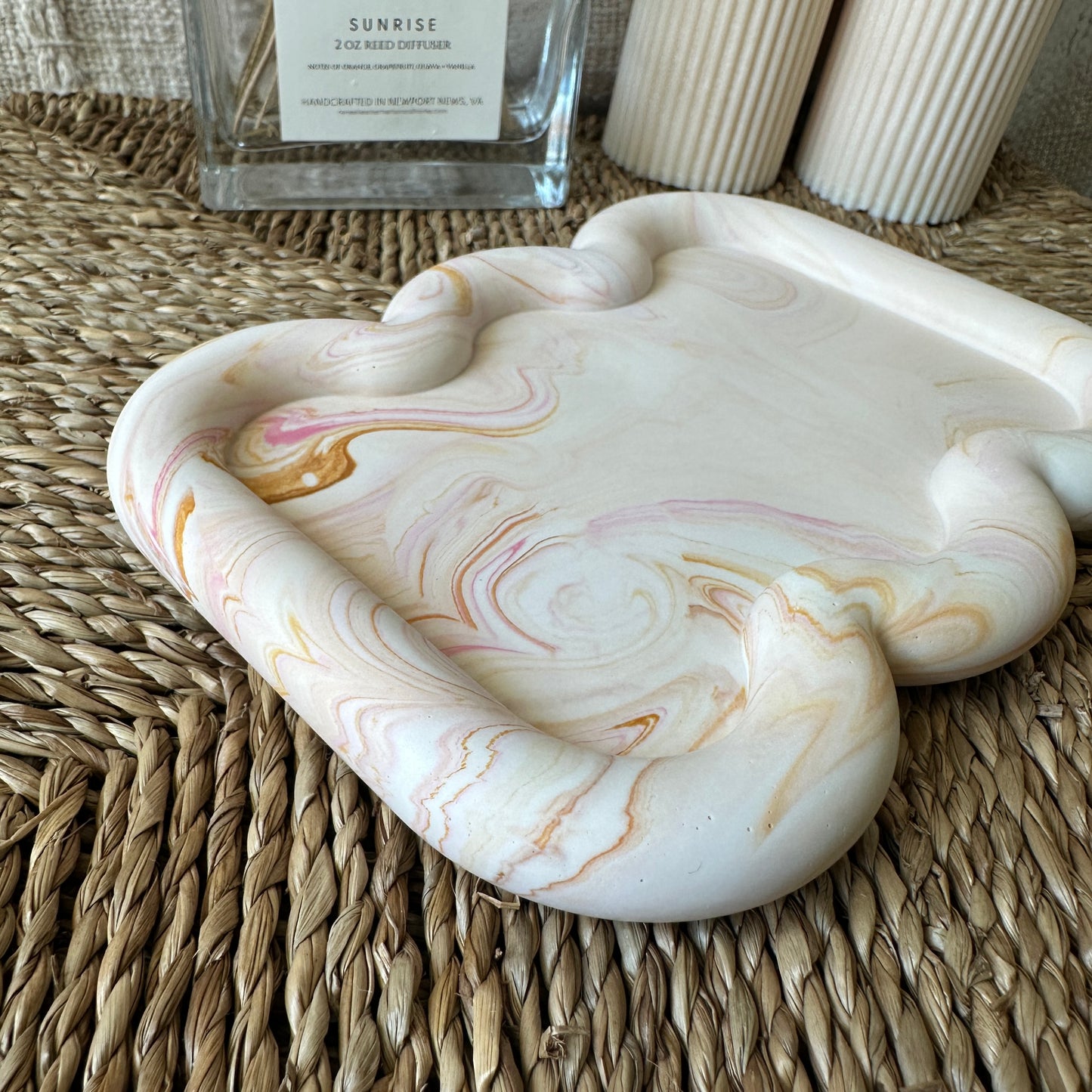 [Sunset_Light] Unique Shaped Tray