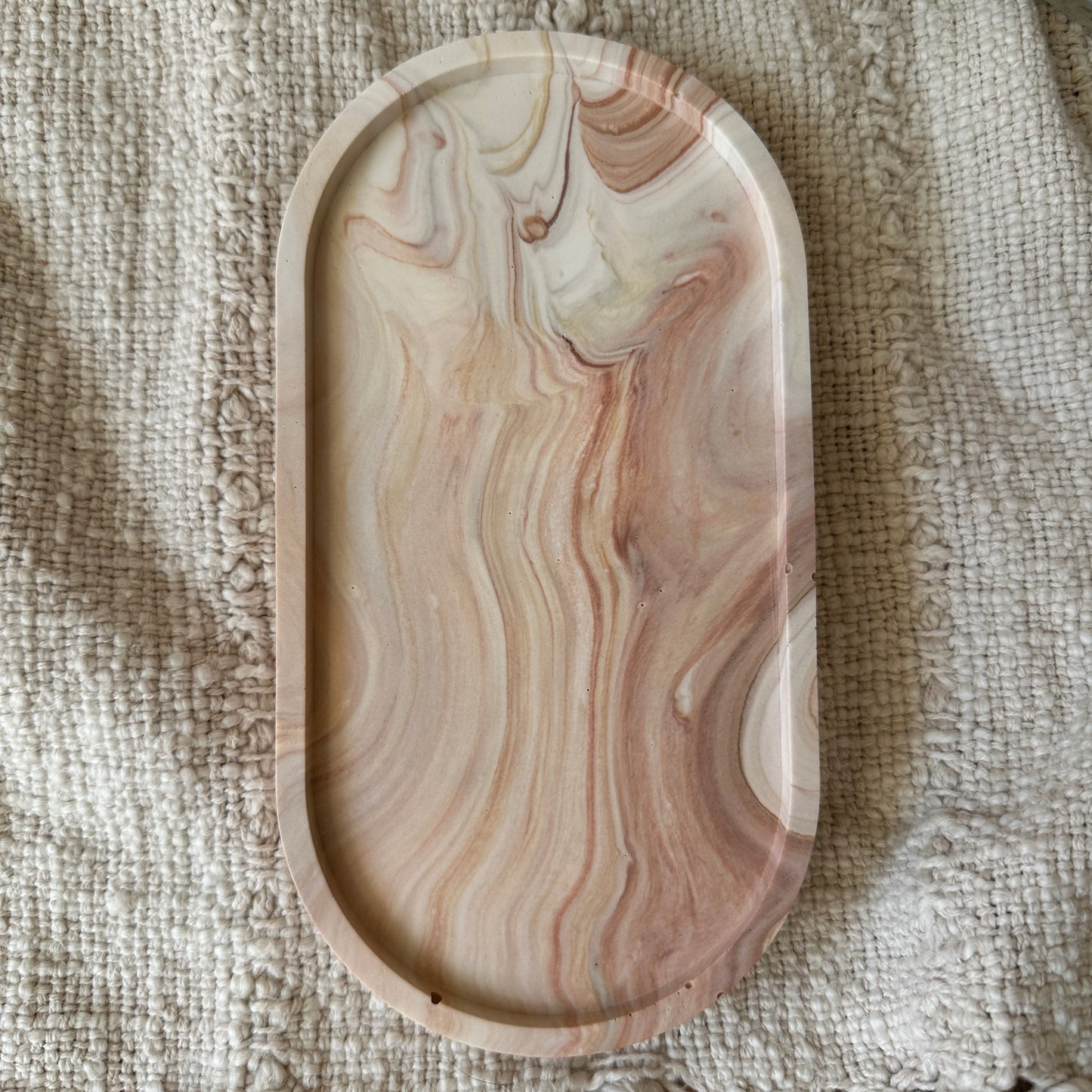 [Pink] Oval Tray