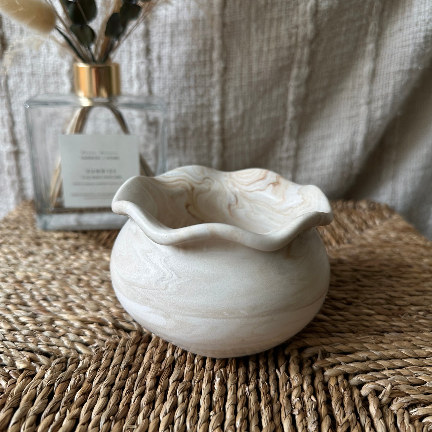 [Beige] Fish Pot Large