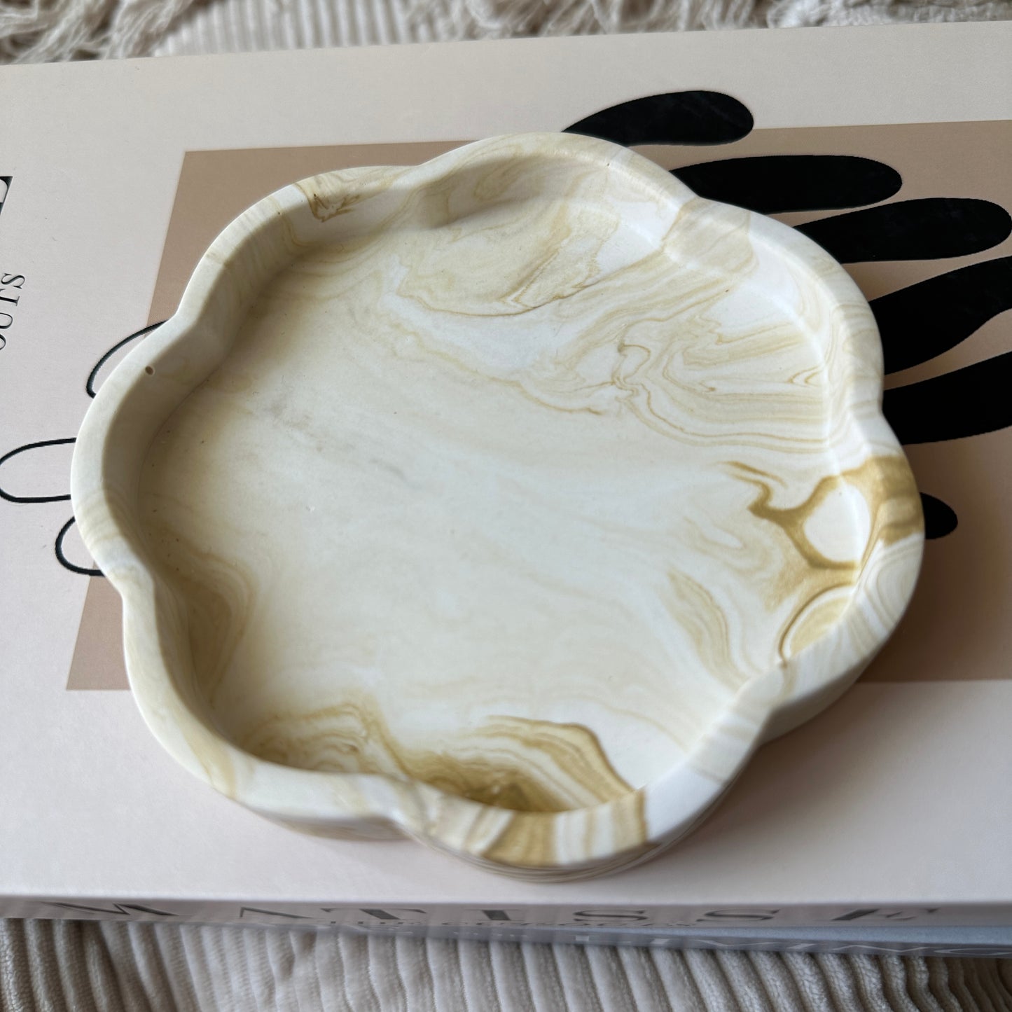 [Yellow] Floral Tray
