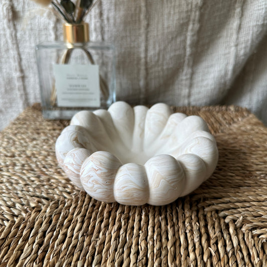 [Beige] Shell Large Tray