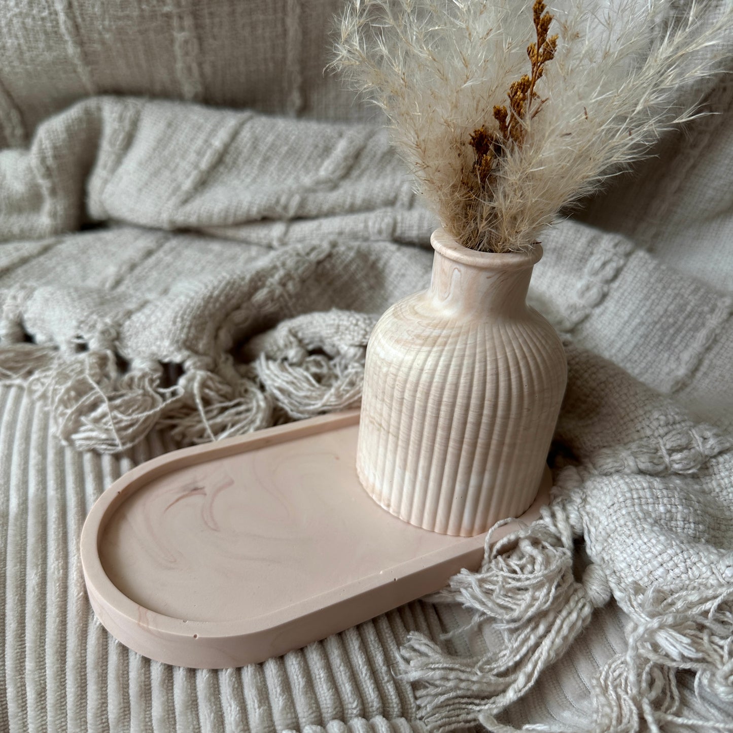 [Beige] Flower Vase