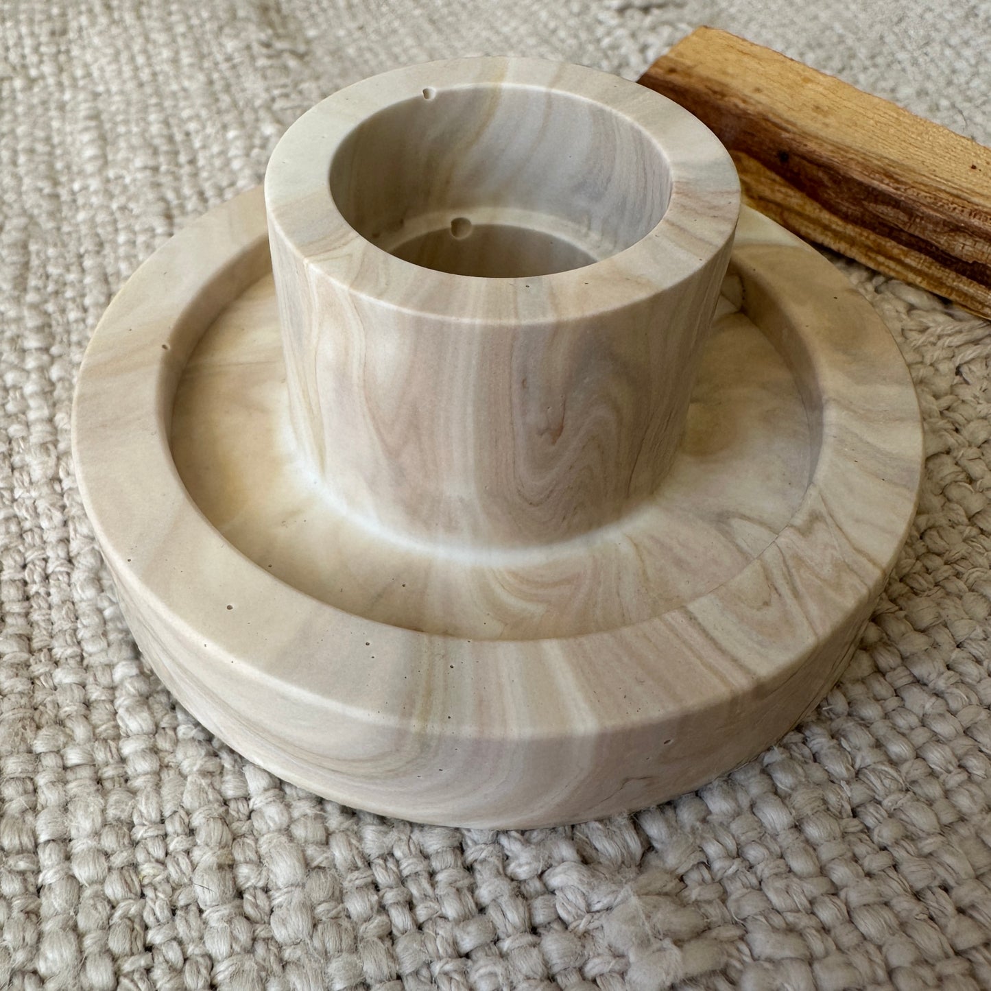 [Grayish] Palo Santo Holder