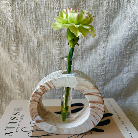 [Brown] Single Flower Vase
