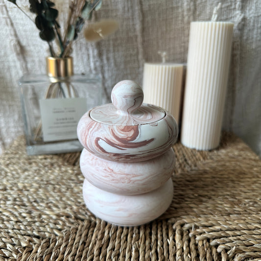 [Pink] Doughnut Decorative Jar