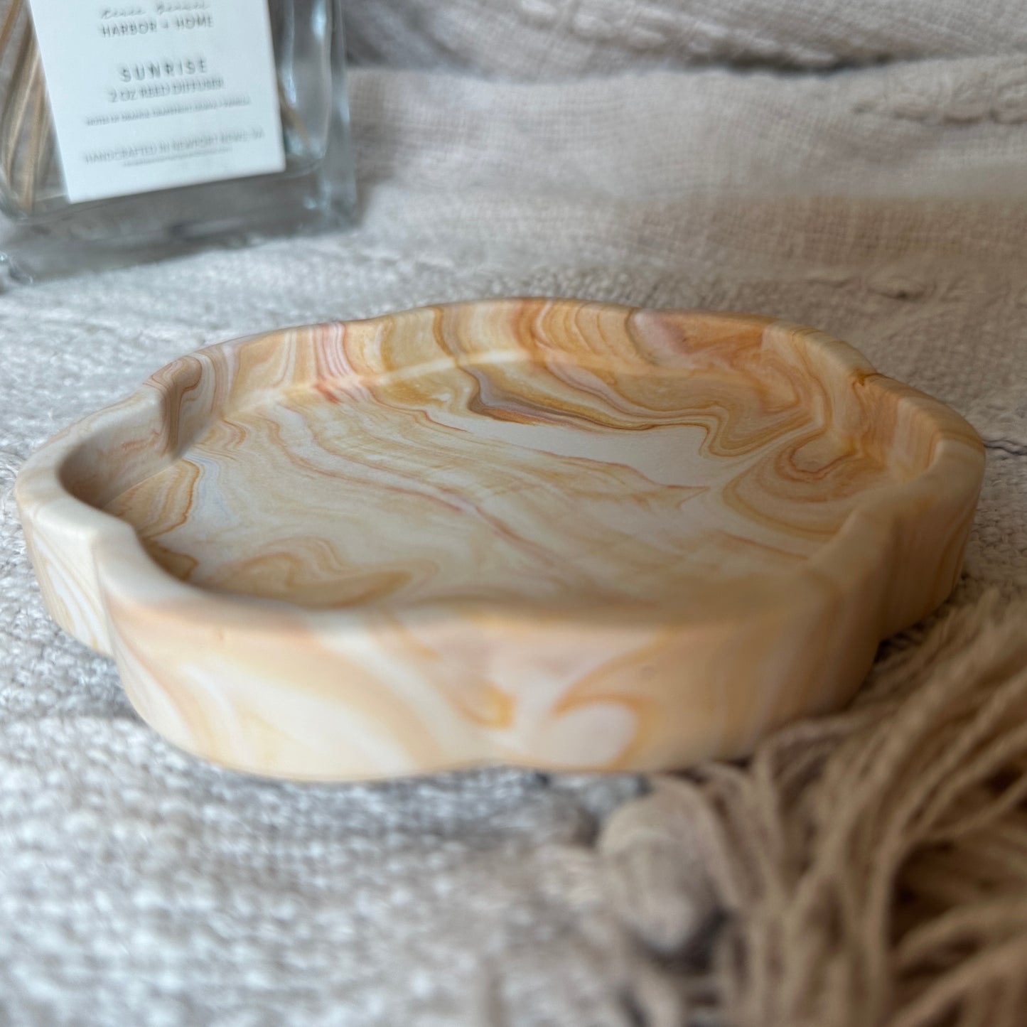 [Sunset_Dark] Floral Tray