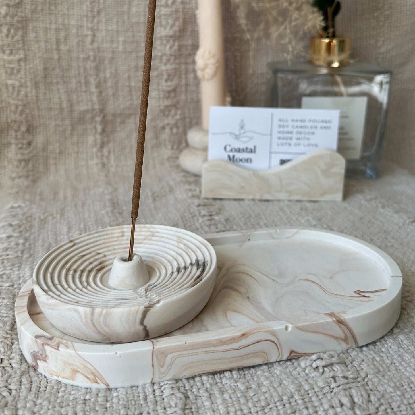 [Grayish] Incense Holder