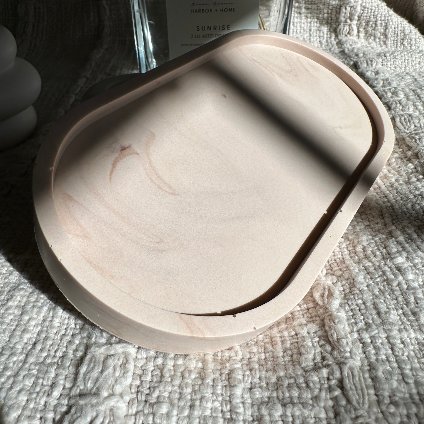 [Pink] Oval Tray