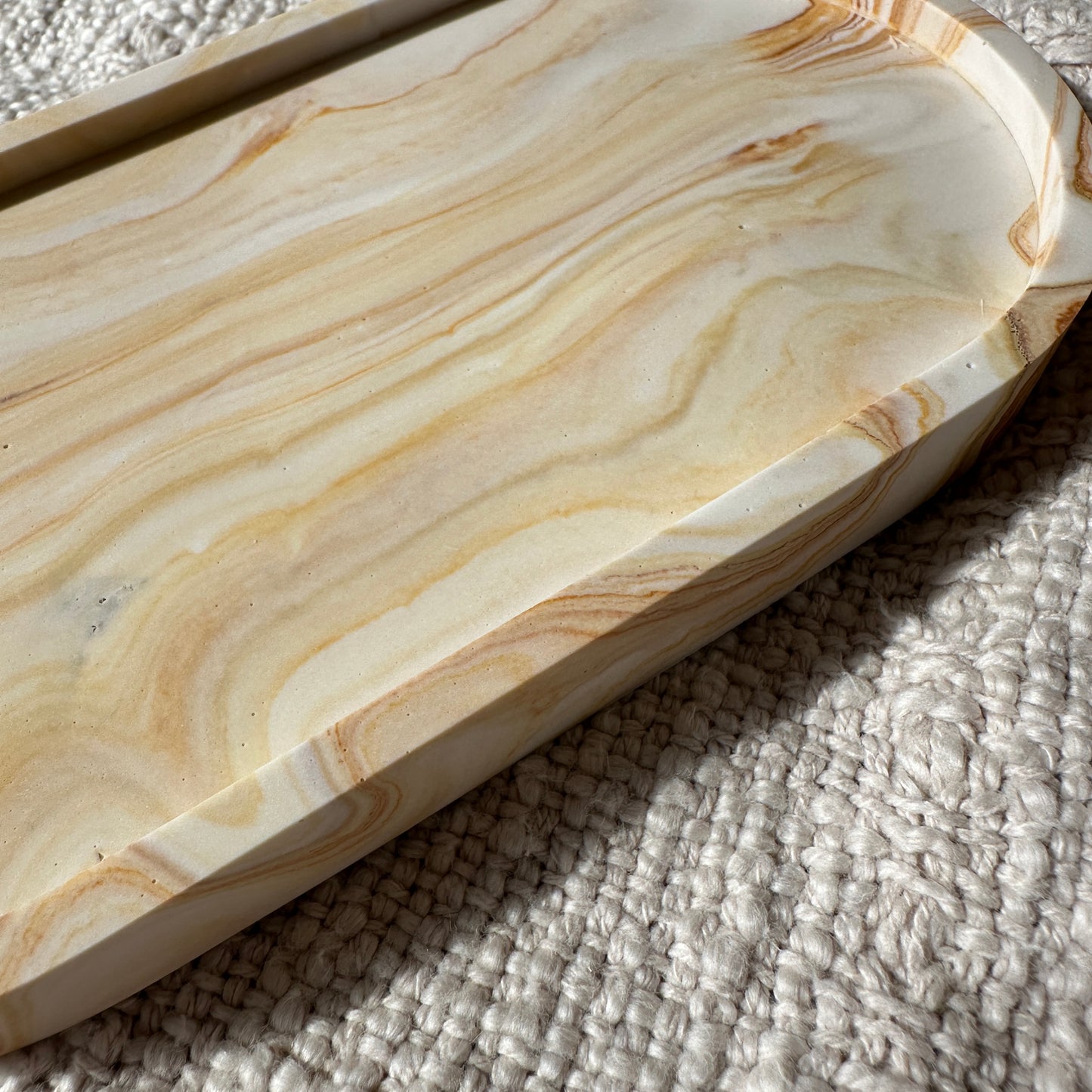 [Brown] Oval Tray