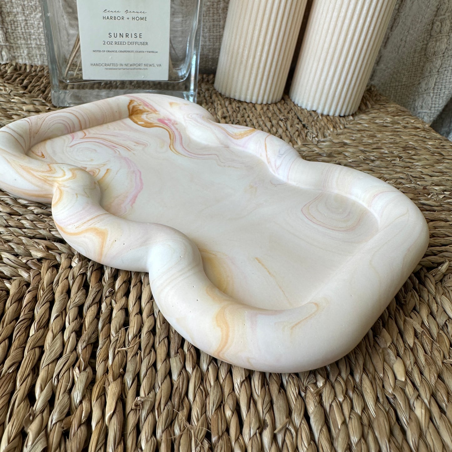 [Sunset_Light] Unique Shaped Tray