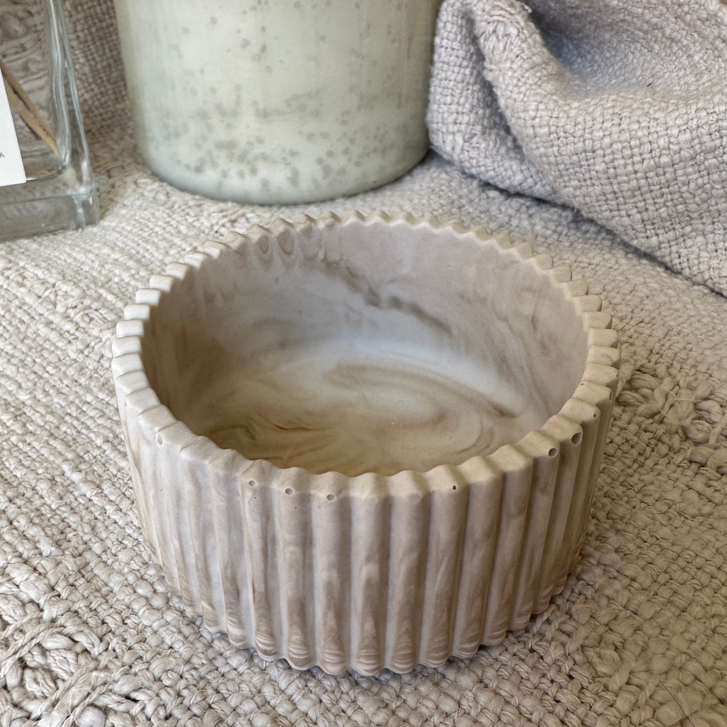 [Beige] Giza Giza Round Box