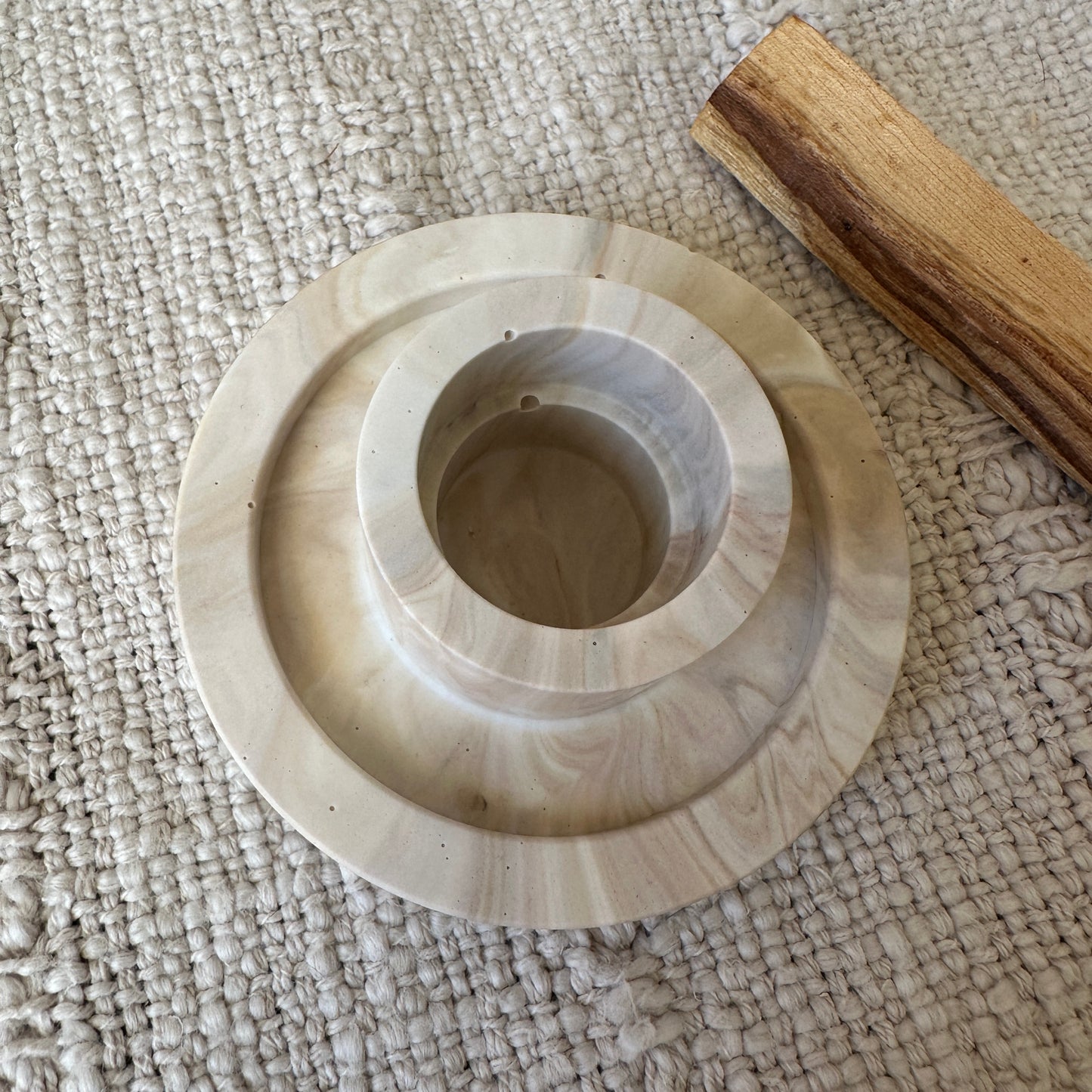 [Grayish] Palo Santo Holder