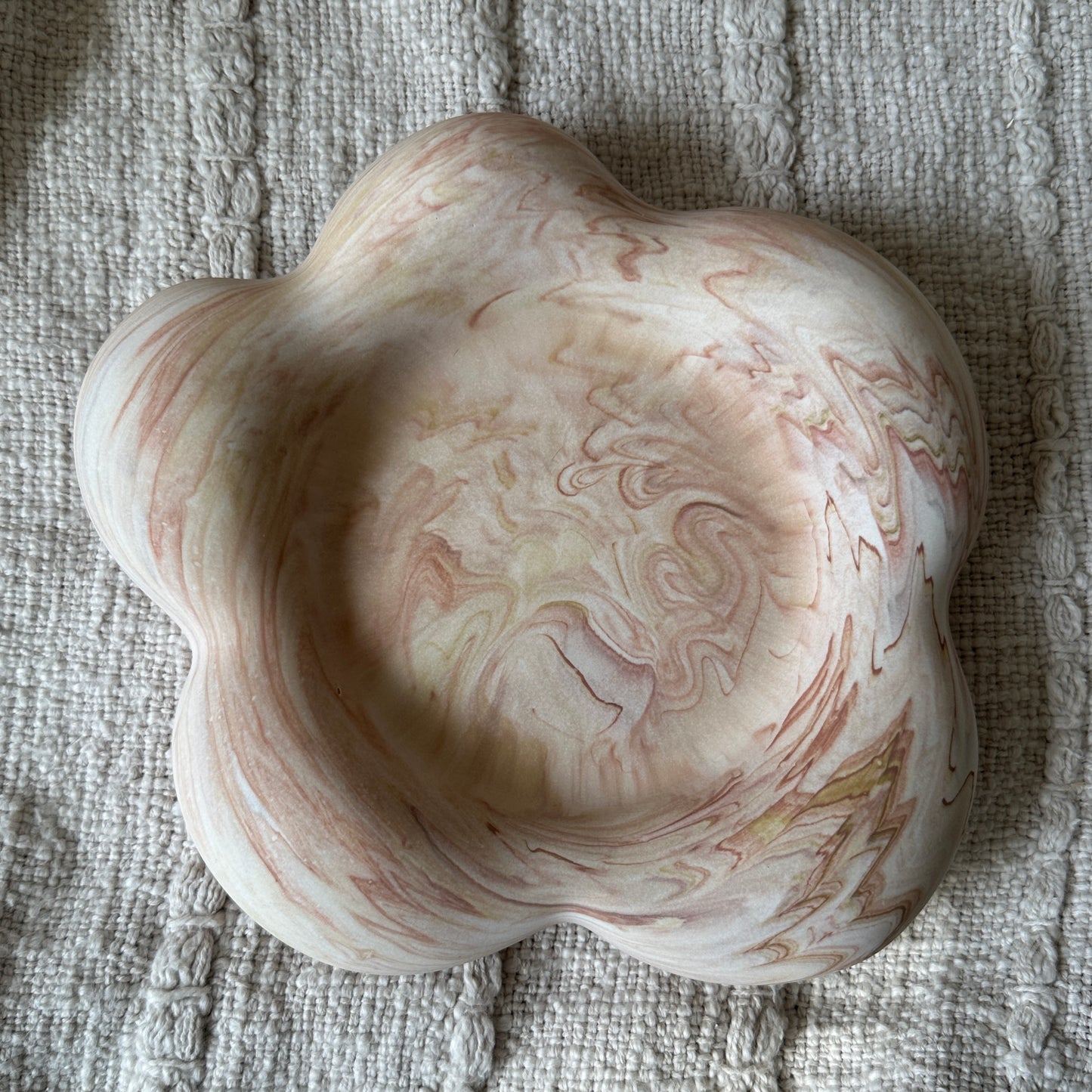 [Pink] Large Floral Tray