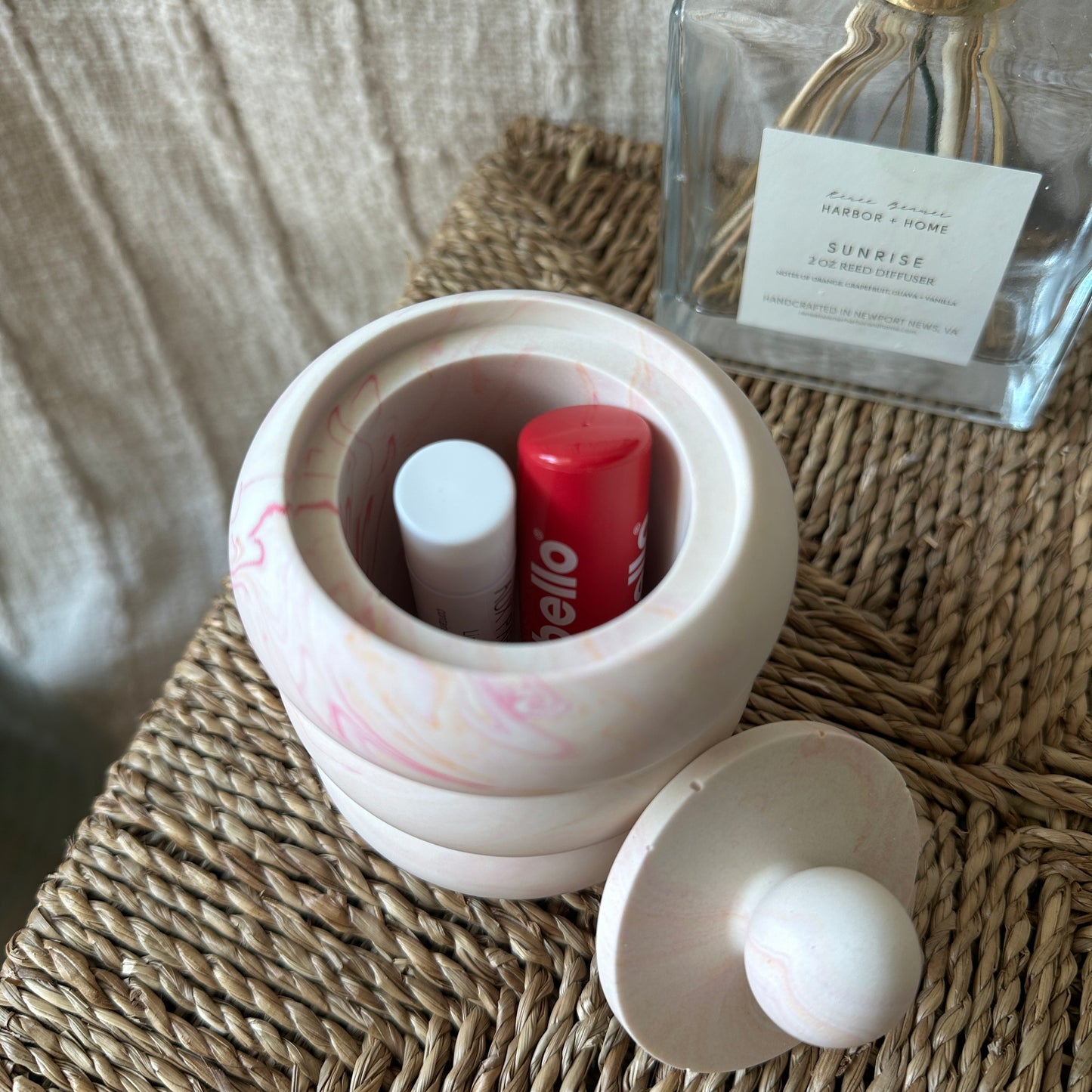 [Sunset_Light] Doughnut Decorative Jar