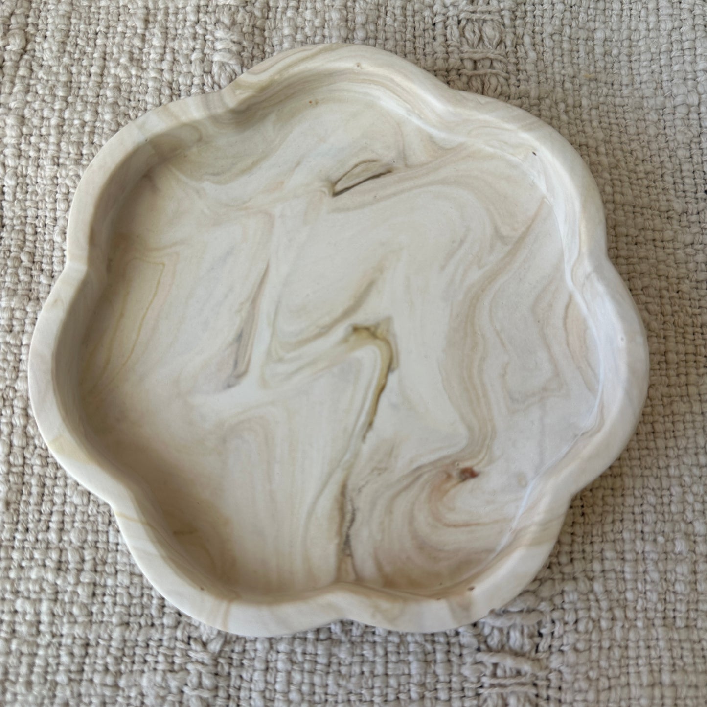 [Greige] Floral Tray