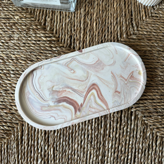 [Pink] Oval Tray